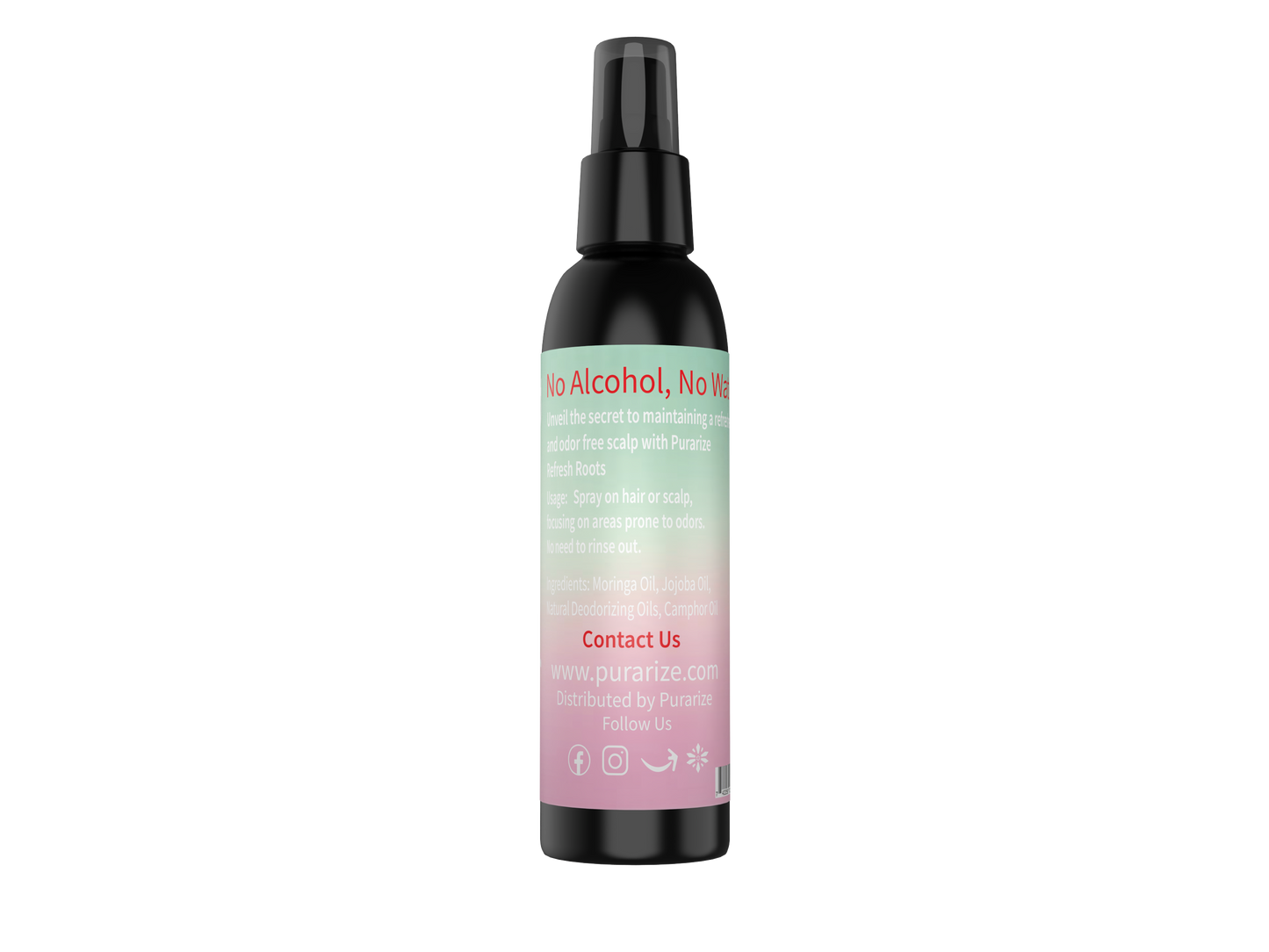 Hair deodorizer for 3-4 hair types