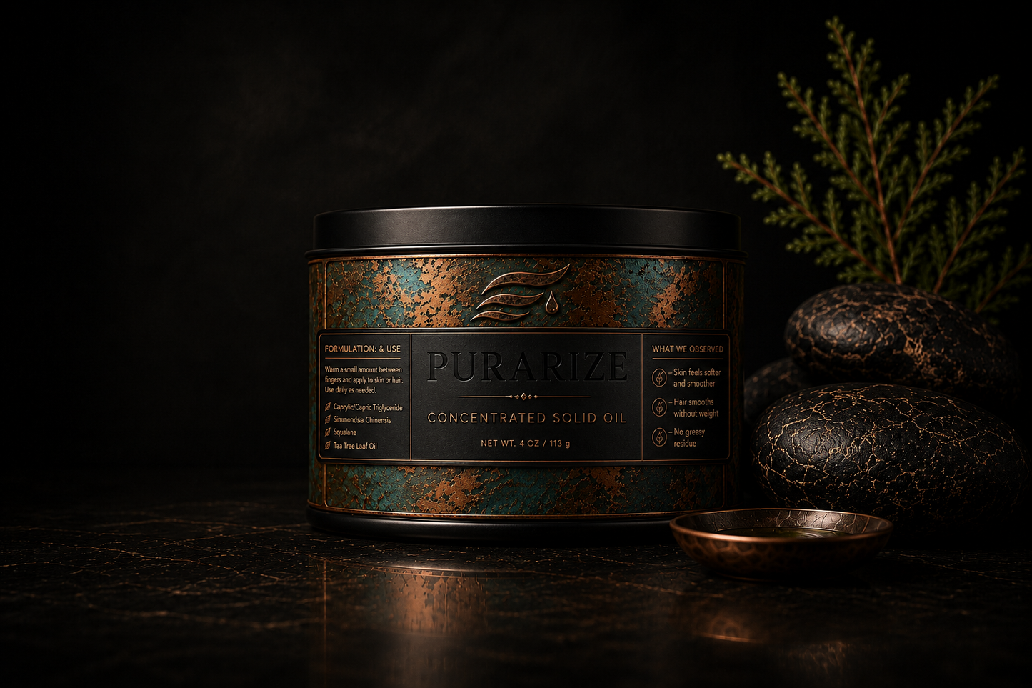 PURARIZE Concentrated Solid Oil