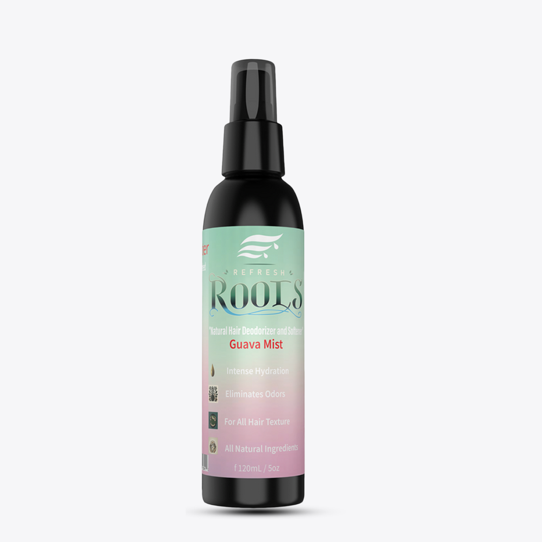 Refresh Roots Guava Mist - Natural Hair Deodorizer, Neutralizer & Softener